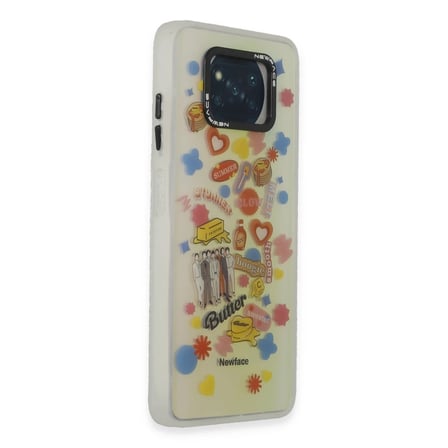 Xiaomi Pocophone X3 Kılıf Estoril Desenli Kapak - Estoril - 16