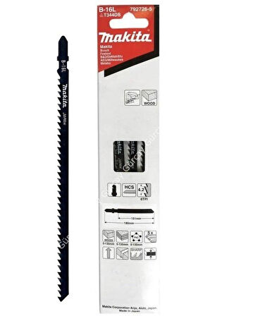 Makita 792726 / B-16L Uzun Dekupaj Testere 5'li Paket