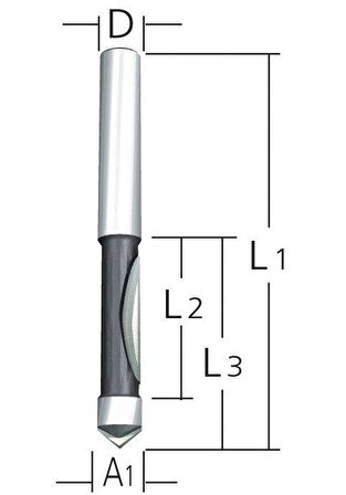 Makita D-10584 Freze Ucu