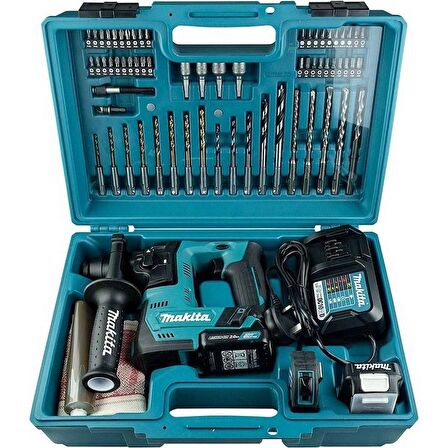 Makita HR140DWAE2 Çift Akülü Kırıcı Delici 12V 2.0Ah