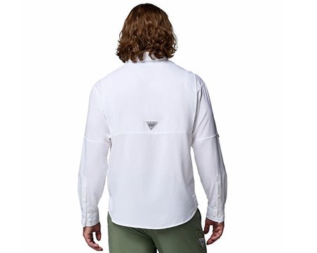 Columbia Tamiami ii Ls Shirt Erkek Günlük Gömlek 1286061100 Beyaz