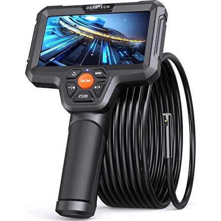 Depstech DS500 5" IPS LCD 5m Borescope Endoskop Kamera