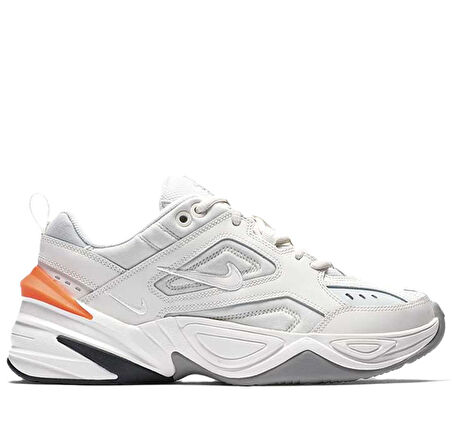 Nike M2K Tekno Leather Unisex Sneaker Hakiki Deri Kadın Günlük Spor Ayakkabı Krem