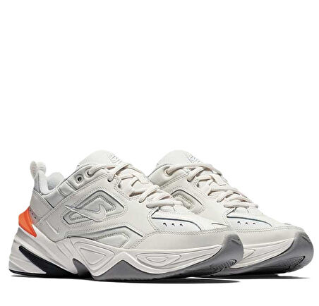 Nike M2K Tekno Leather Unisex Sneaker Hakiki Deri Kadın Günlük Spor Ayakkabı Krem