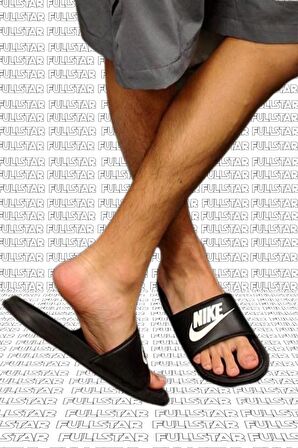 Nike Futura Benassi Slide Black Unisex Siyah Terlik Tek Bantlı