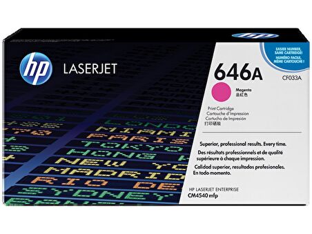 Hp 646A Cf033A Kırmızı Toner