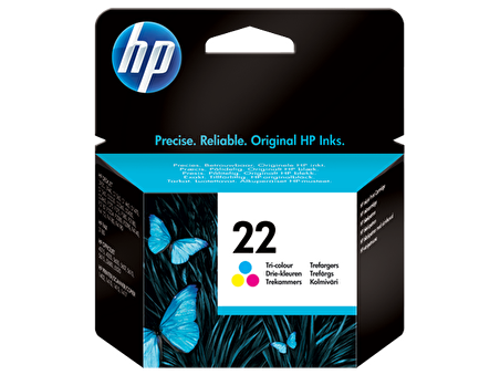 HP C9352AE (22) UC RENKLI MUREKKEP KARTUSU 165 SAYFA