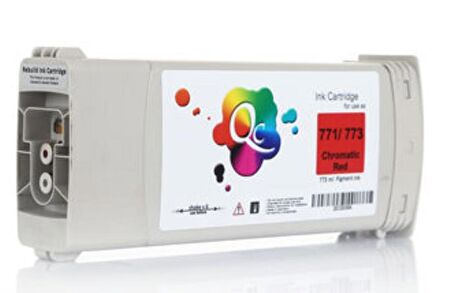 Hp 771 Kromatik Kırmızı Desingjet Mürekep Kartuşu Ce038A Muhadil