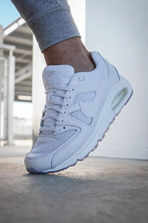 Nike Air Max Command Leather Sneaker Erkek Günlük Spor Ayakkabı Beyaz