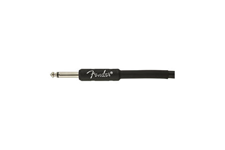 Fender Profesyonel Düz - Açılı Siyah 5.5 Metre Gitar Kablosu