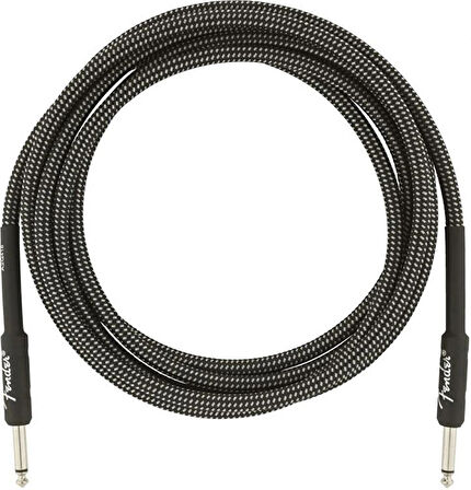 Fender 3 Metre Gitar Kablosu Professional Gri Tweed Enstrüman Kablo