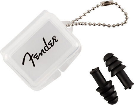 Fender Musician Series Black Ear Plugs Kulak Tıkaçları