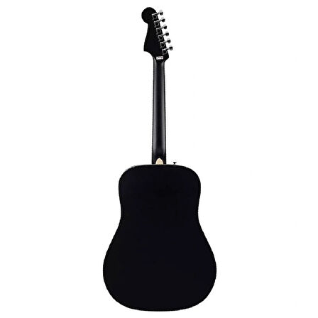 Fender California Debut Redondo Dreadnought Ceviz Klavye Black Akustik Gitar
