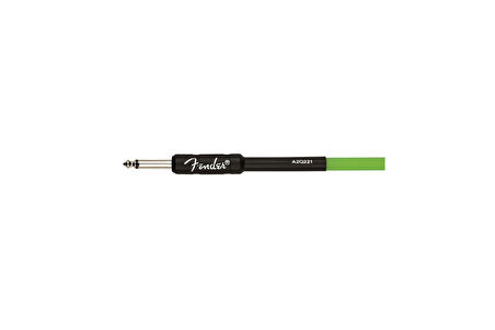 Fender 3 Metre Professional Glow in the Dark Cable 3 Metre Yeşil Kablo