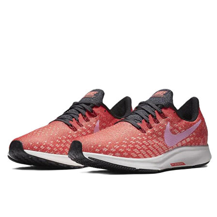 Nike Air Zoom Pegasus 35 Womens Running Shoes Red Kadın Yürüyüş Koşu Ayakkabısı Kırmızı