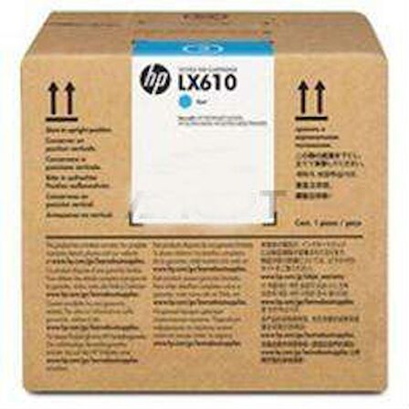 Hp Cn674A Lx610 Açık Mavi Lateks Mürekkep Kartuşu L65500 / Lx850