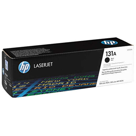Hp CF210A (131A) Kutusu Hasarlı Siyah Orjinal Toner