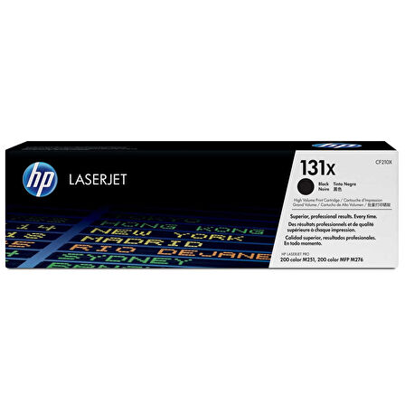 HP CF210X (131X) SIYAH YUKSEK KAPASITELI TONER 2.400 SAYFA