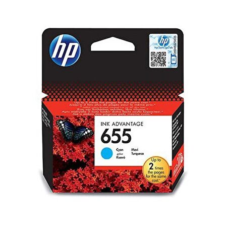 Hp 655 Cz110Ae Mavi Kartuş
