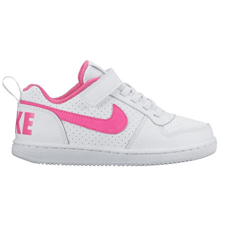 Nike Court Borough Low 2 Leather Gerçek Deri Beyaz Spor Ayakkabı