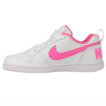 Nike Court Borough Low 2 Leather Gerçek Deri Beyaz Spor Ayakkabı