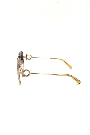 Salvatore Ferragamo SF 243SR 734 KADIN GÜNEŞ GÖZLÜĞÜ