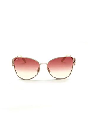 Salvatore Ferragamo SF 296SR 719 KADIN GÜNEŞ GÖZLÜĞÜ