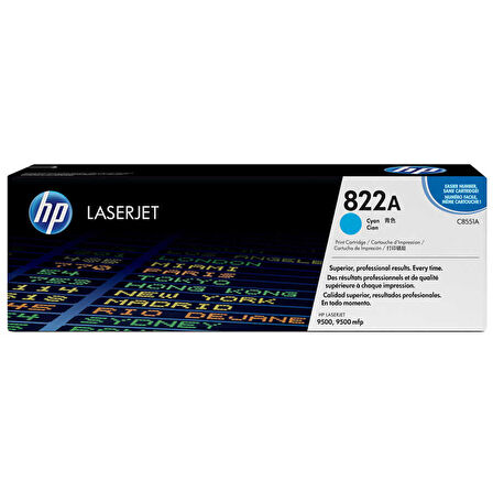 Hp 822A-C8551A Mavi Orijinal Toner