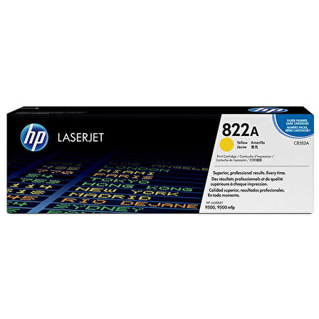 Hp 822A-C8552A Sarı Orijinal Toner