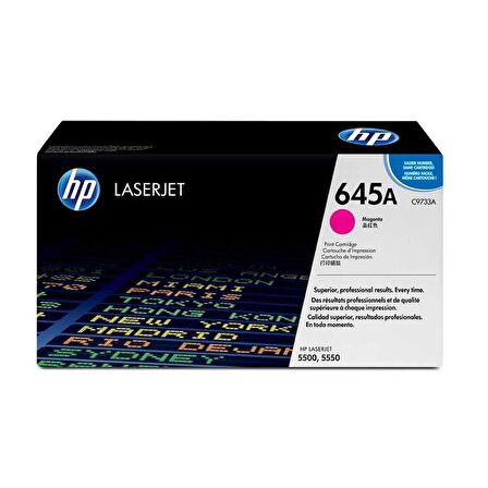 Hp 645A Magenta Kırmızı 12.000 Sayfa Toner C9733A