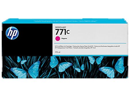 Hp 771C B6Y09A Kırmızı Kartuş Eski Tarih