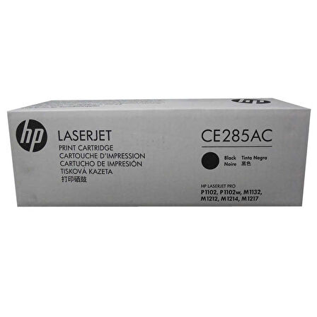 Hp CE285AC (85A) Kutusu Hasarlı Siyah Orjinal Toner