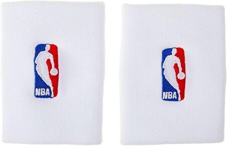 NIKE WRISTBANDS NBA WHITE/WHITE