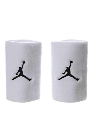 JORDAN JUMPMAN WRISTBANDS WHITE/BLACK