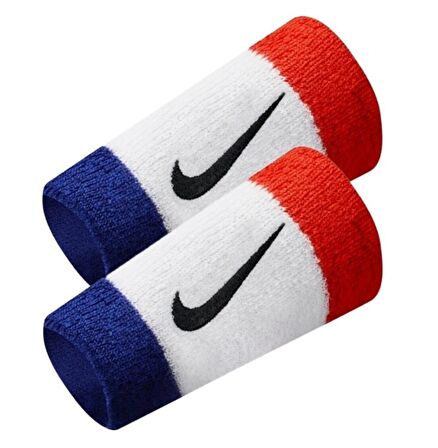 Swoosh Wristbands Doublewide Havlu El Bilekliği Siyah