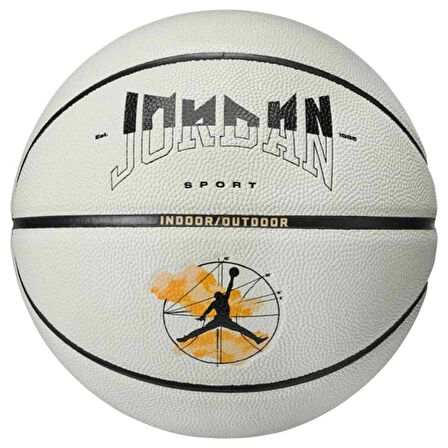 Jordan Ultimate 2.0 8P Graphic Deflated Unisex Çok Renkli Basketbol Topu J.100.8257.025.07