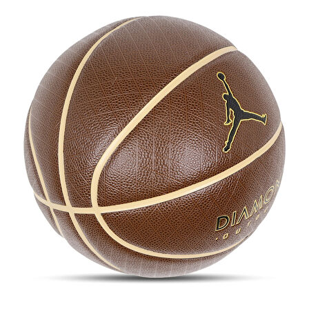 Jordan Diamond Outdoor 8P Unisex Kahverengi Basketbol Topu J.100.8252.218.07
