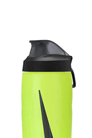 Nike REFUEL BOTTLE LOCKING LID 24 OZ Unisex Matara Yeşil / Siyah