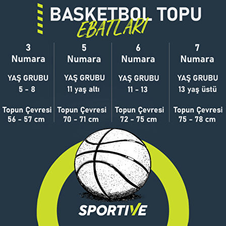 Skills Unisex Çok Renkli Basketbol Top N.000.1285.454.03