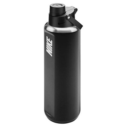Stainless Steel Recharge Straw Bottle 32 Oz Unisex Siyah Antrenman Suluk N.101.3800.091.32