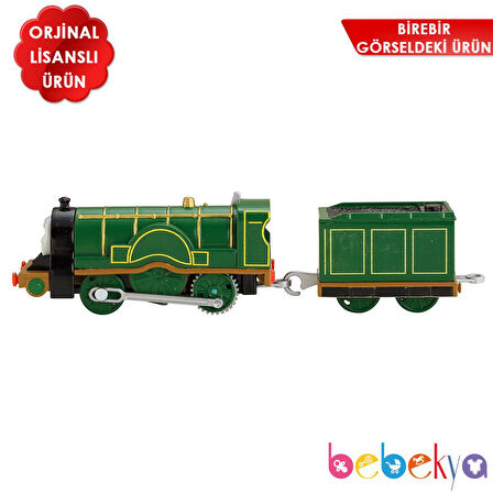 Orjinal Fisher Price Thomas ve Arkadaşları Motorlu Büyük Trenler EMILY Thomas & Friends TrackMaster Motorlu Tren