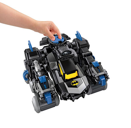 Imaginext Dc Super Friends Uzaktan Kumandalı Tanka Dönüşen Bat Bot Batman Robot Araba imaginext Batman Oyuncakları 