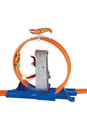 Hot Wheels Motor Yarışçıları 3in1 Oyun Seti - Turbo Race Set DNN83