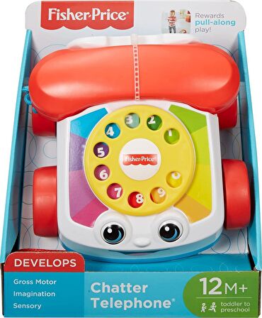 Fisher Price Çevirmeli Geveze Telefon