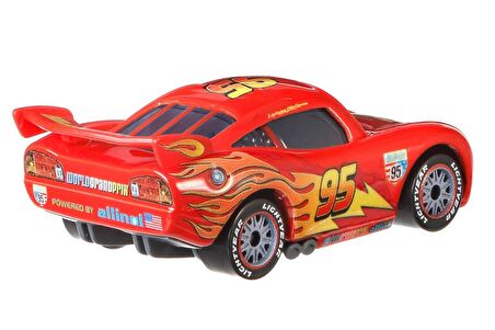 Cars Tekli Karakter Araçlar - Lightning McQueen with Racing Wheels FLM20