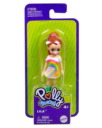 Polly Pocket ve Arkadaşları Serisi Lila Gökkuşağı Elbiseli GKL32