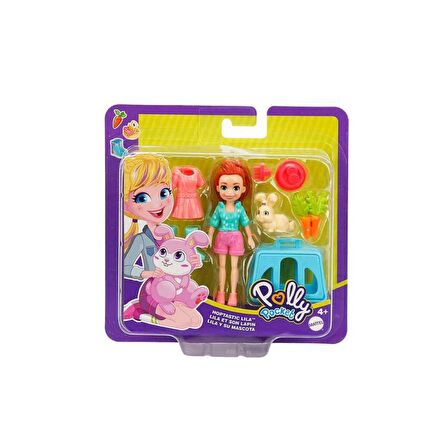 Polly Pocket Ve Hayvan Dostu Oyun Seti GDM11