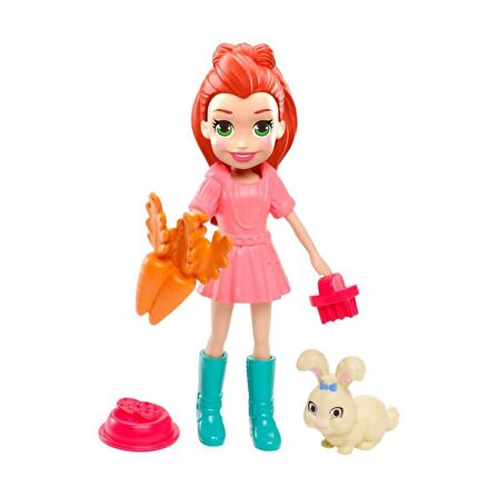 Polly Pocket Ve Hayvan Dostu Oyun Seti GDM11