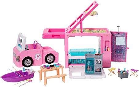 Barbie'nin Üçü Bir Arada Rüya Karavanı GHL93