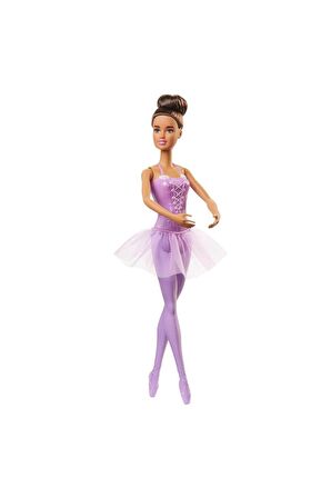 Barbie Balerin Bebekler - Siyah Saçlı GJL60